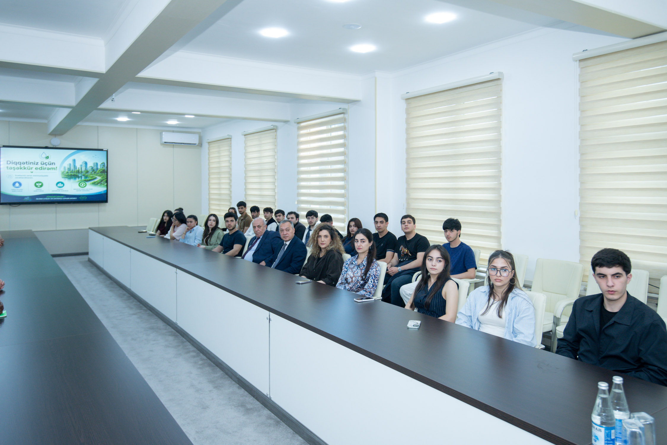BMU-da Almaniyada fəaliyyət göstərən mütəxəssisin iştirakı ilə seminar keçirilib