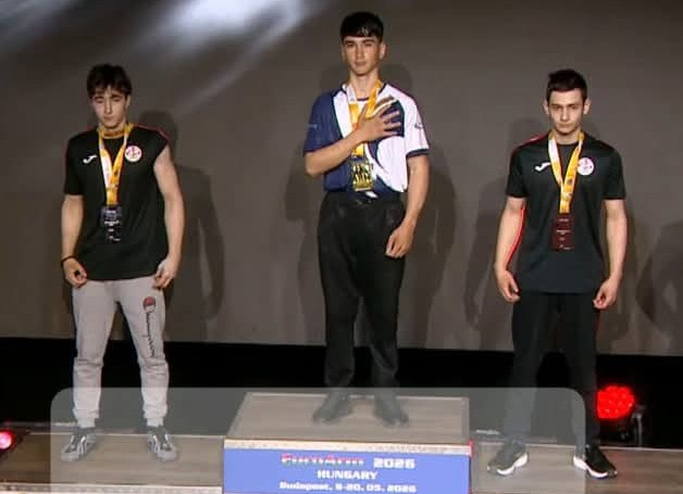 Saatlı məktəblisi Avropa çempionu olub