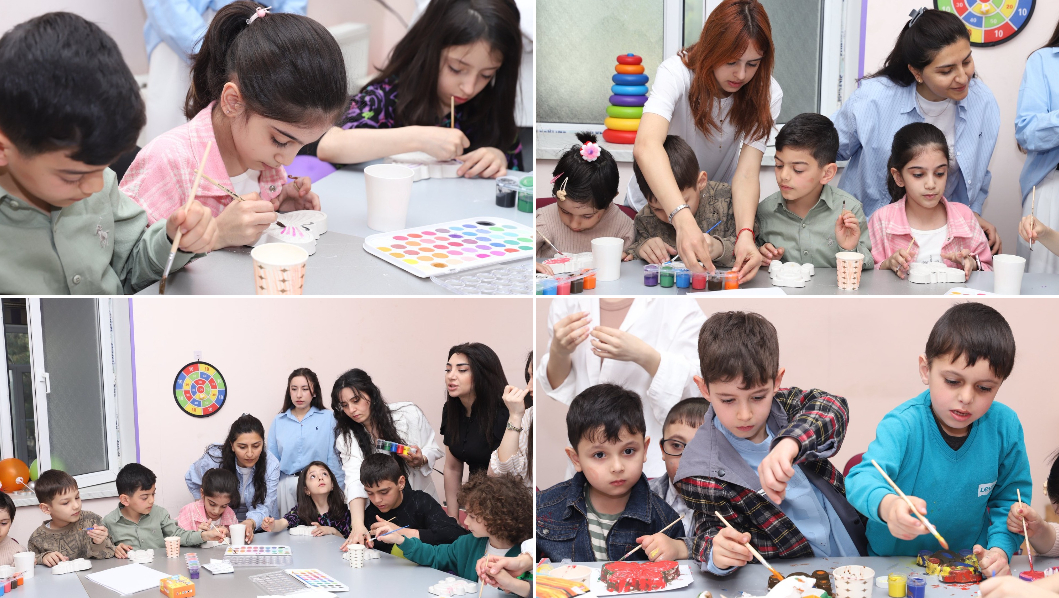 Xaçmazda peşə təmayüllü sinfin şagirdlərindən maraqlı jest