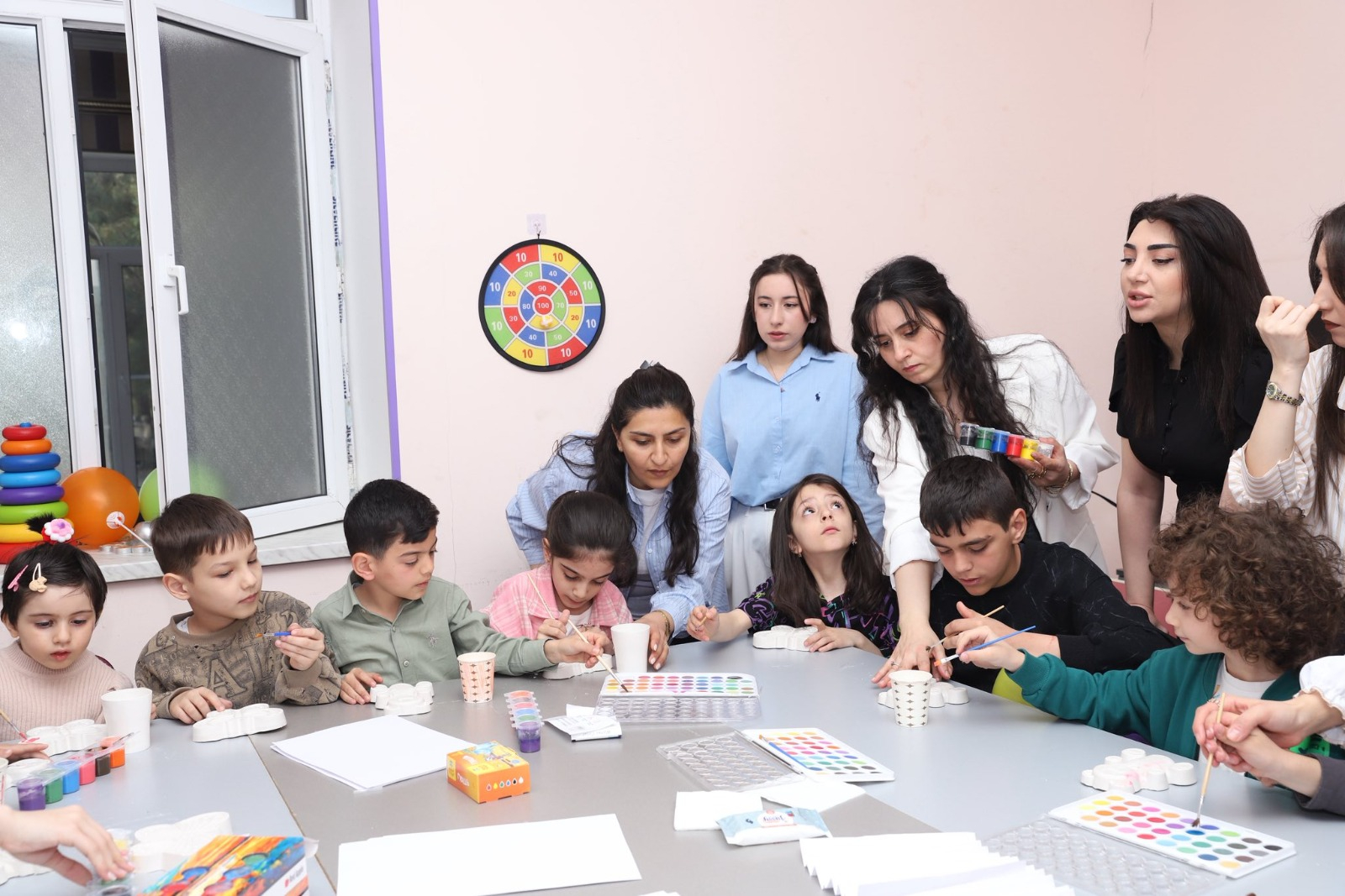 Xaçmazda peşə təmayüllü sinfin şagirdlərindən maraqlı jest