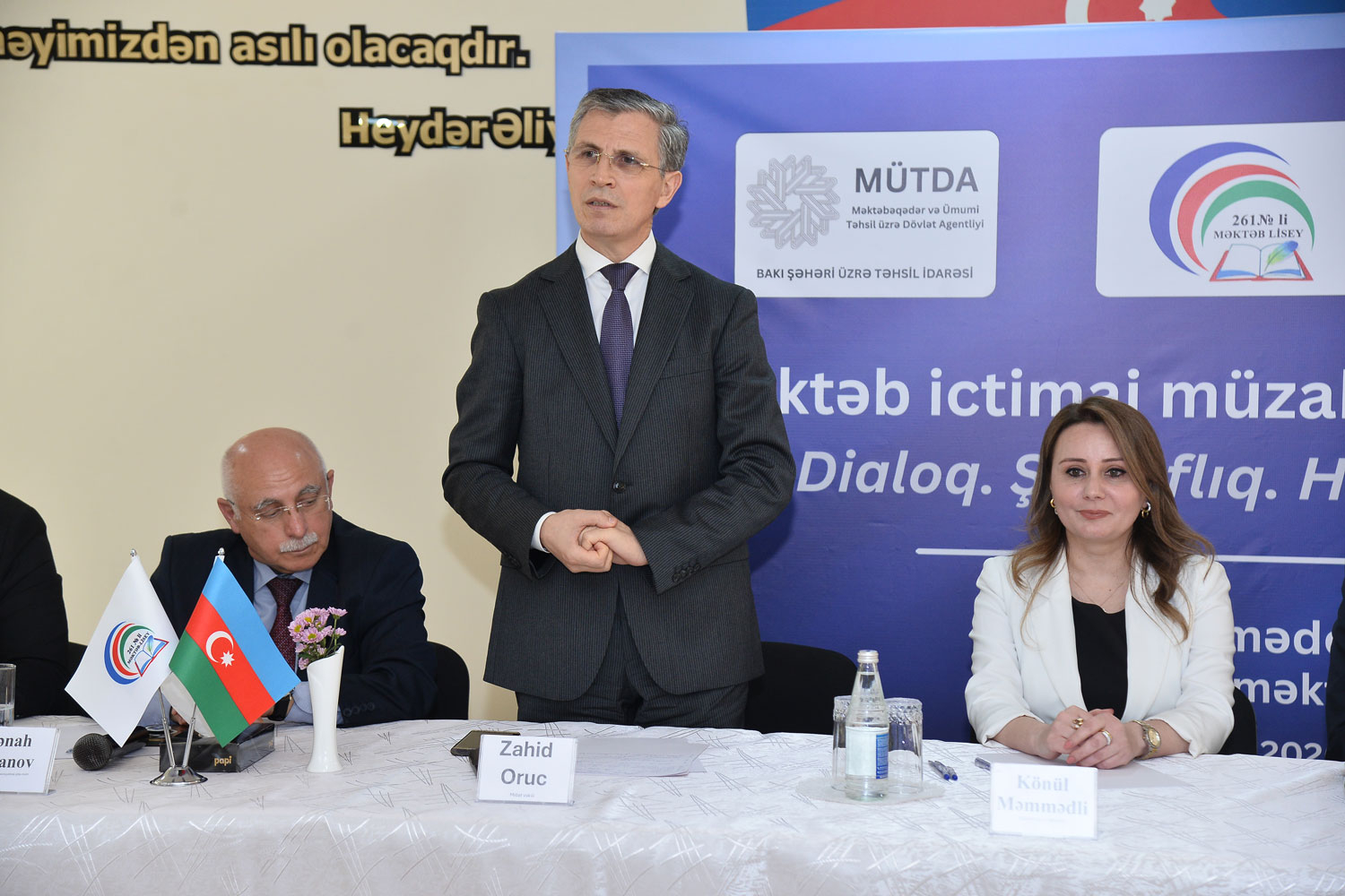 “Məktəb ictimai müzakirədə” layihəsi çərçivəsində növbəti görüş keçirilib