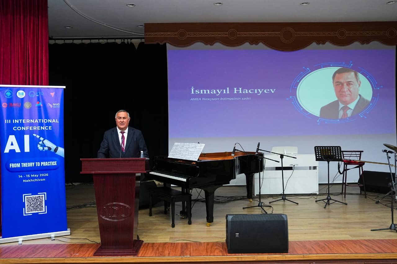 “Süni intellekt: nəzəriyyədən praktikaya”  mövzusunda  elmi konfrans keçirilib