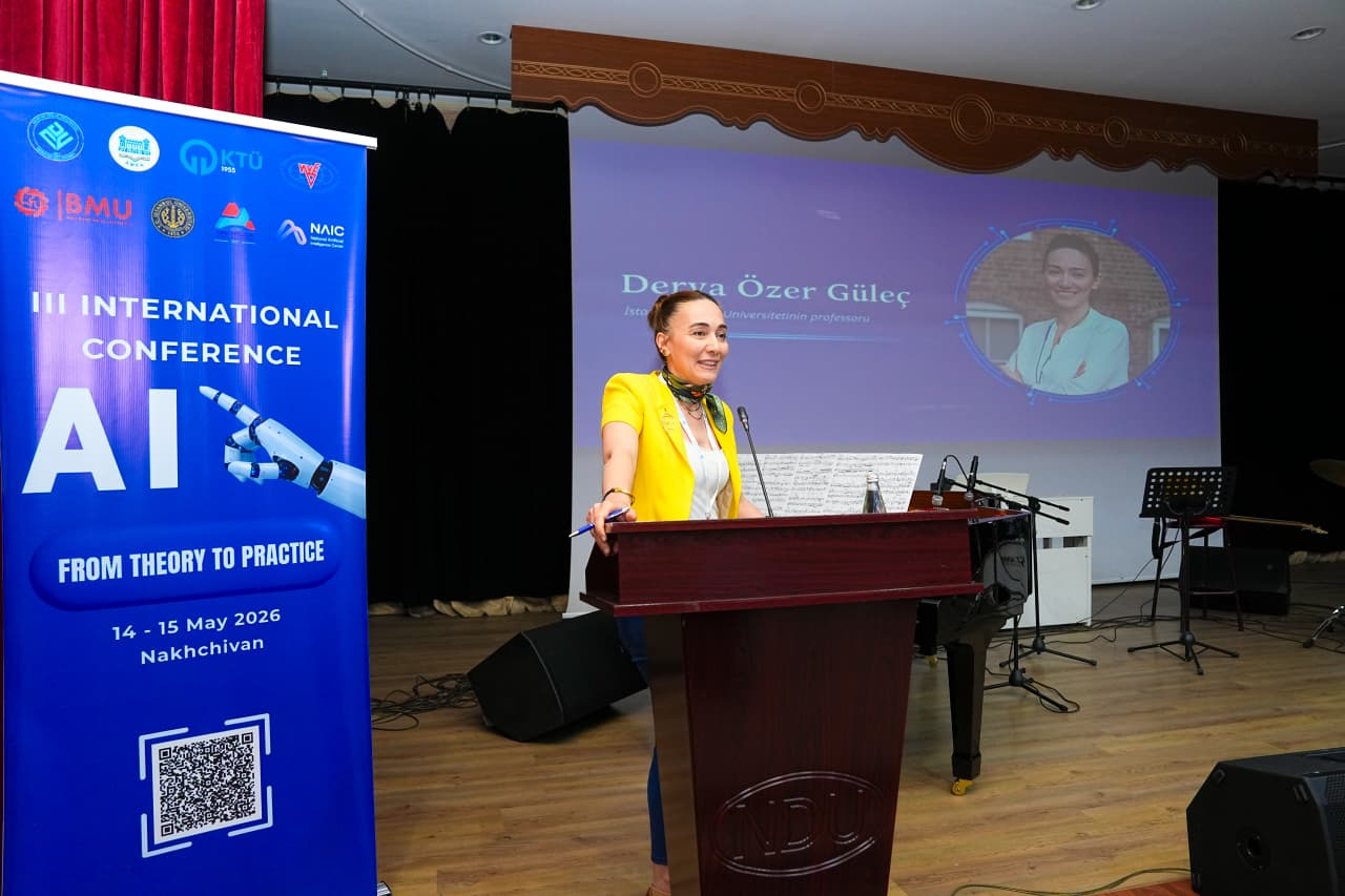 “Süni intellekt: nəzəriyyədən praktikaya”  mövzusunda  elmi konfrans keçirilib