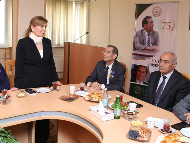 ADPU-da tanınmış alimin yubileyi qeyd olunub