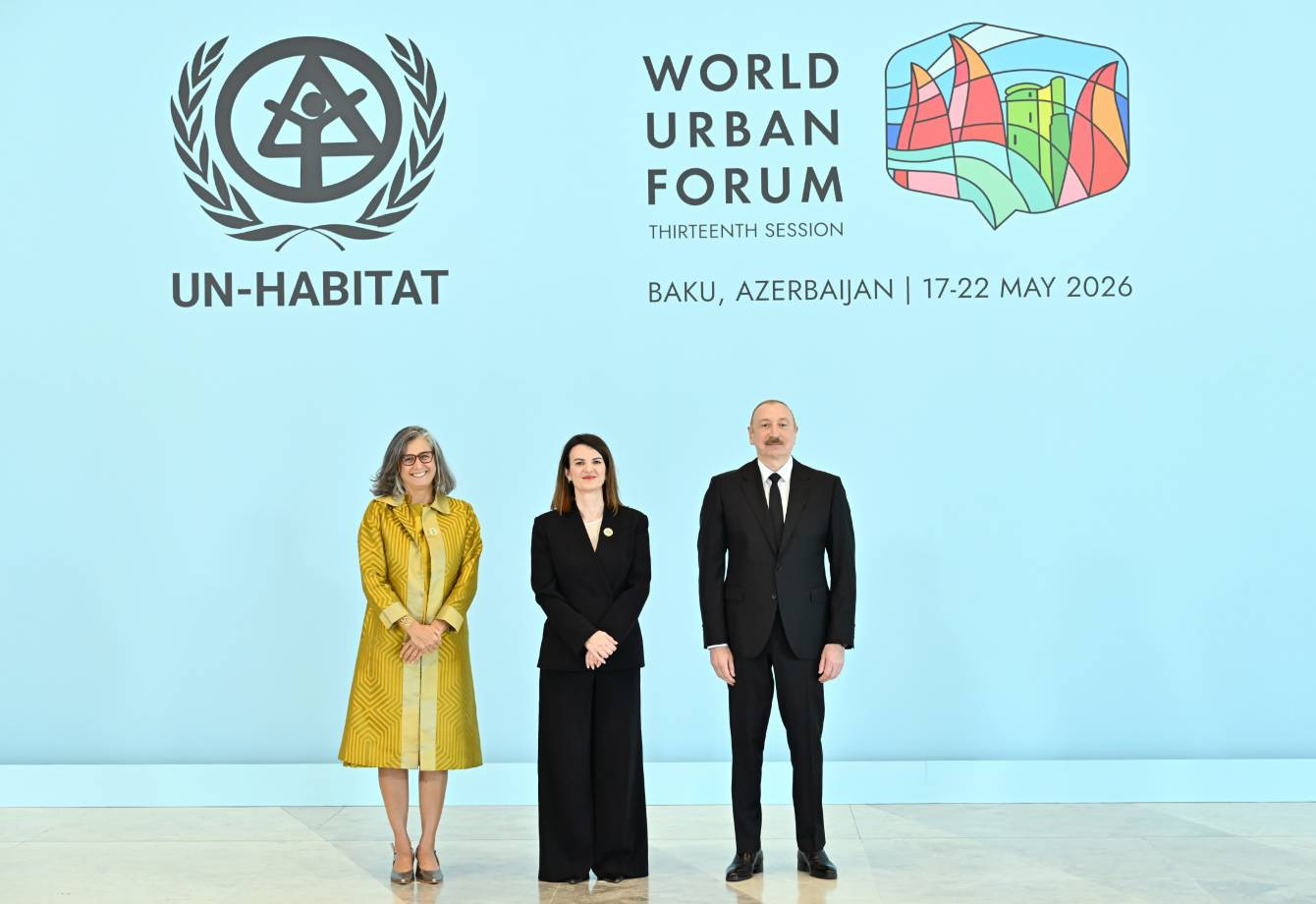 Bakıda Ümumdünya Şəhərsalma Forumunun 13-cü Sessiyasının açılış mərasimi keçirilir