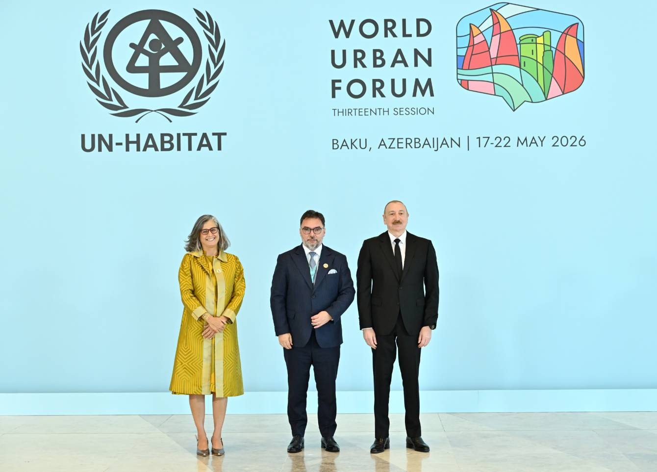 Bakıda Ümumdünya Şəhərsalma Forumunun 13-cü Sessiyasının açılış mərasimi keçirilir