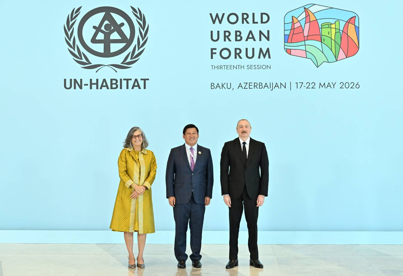 Bakıda Ümumdünya Şəhərsalma Forumunun 13-cü Sessiyasının açılış mərasimi keçirilir