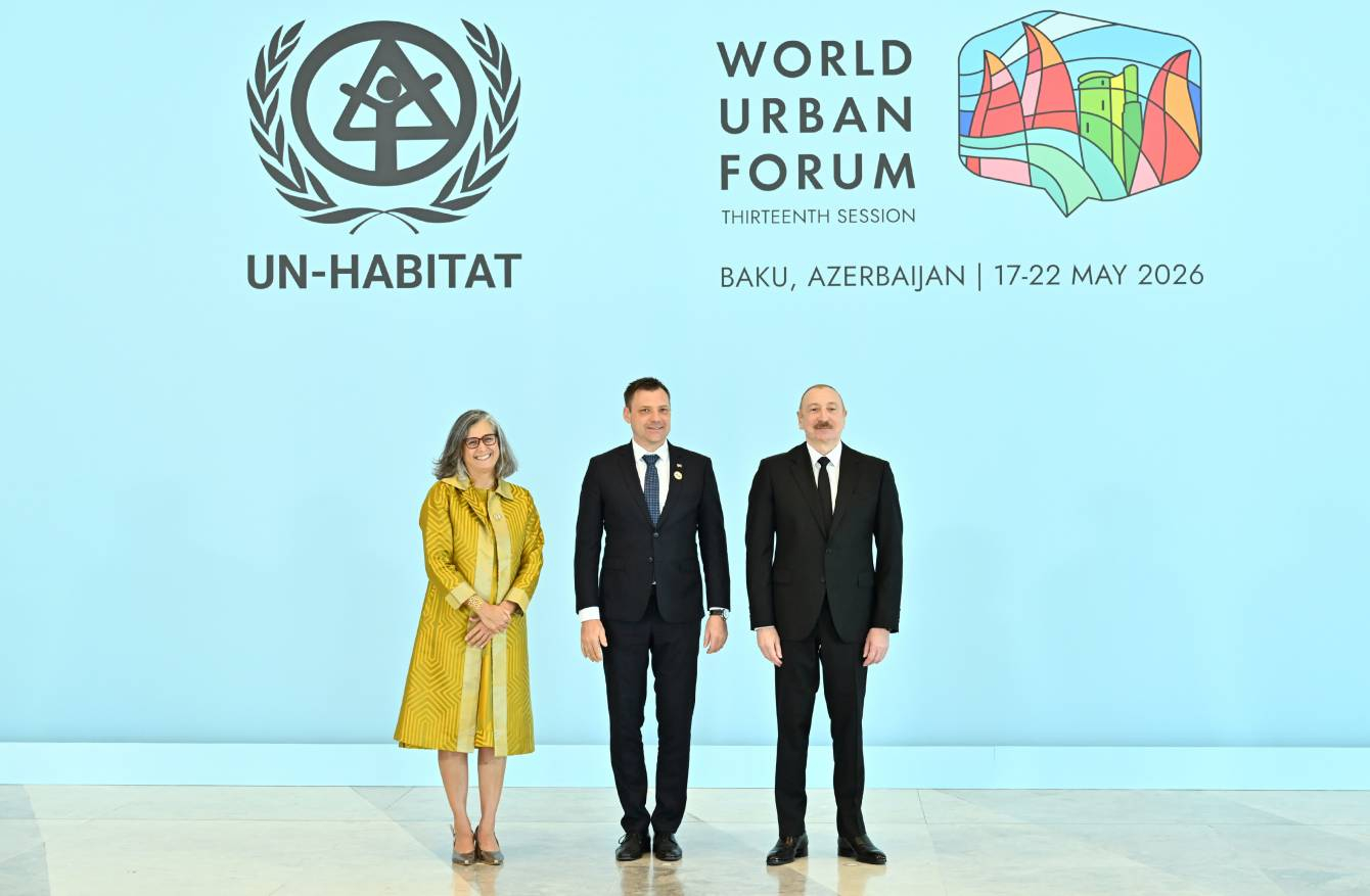 Bakıda Ümumdünya Şəhərsalma Forumunun 13-cü Sessiyasının açılış mərasimi keçirilir