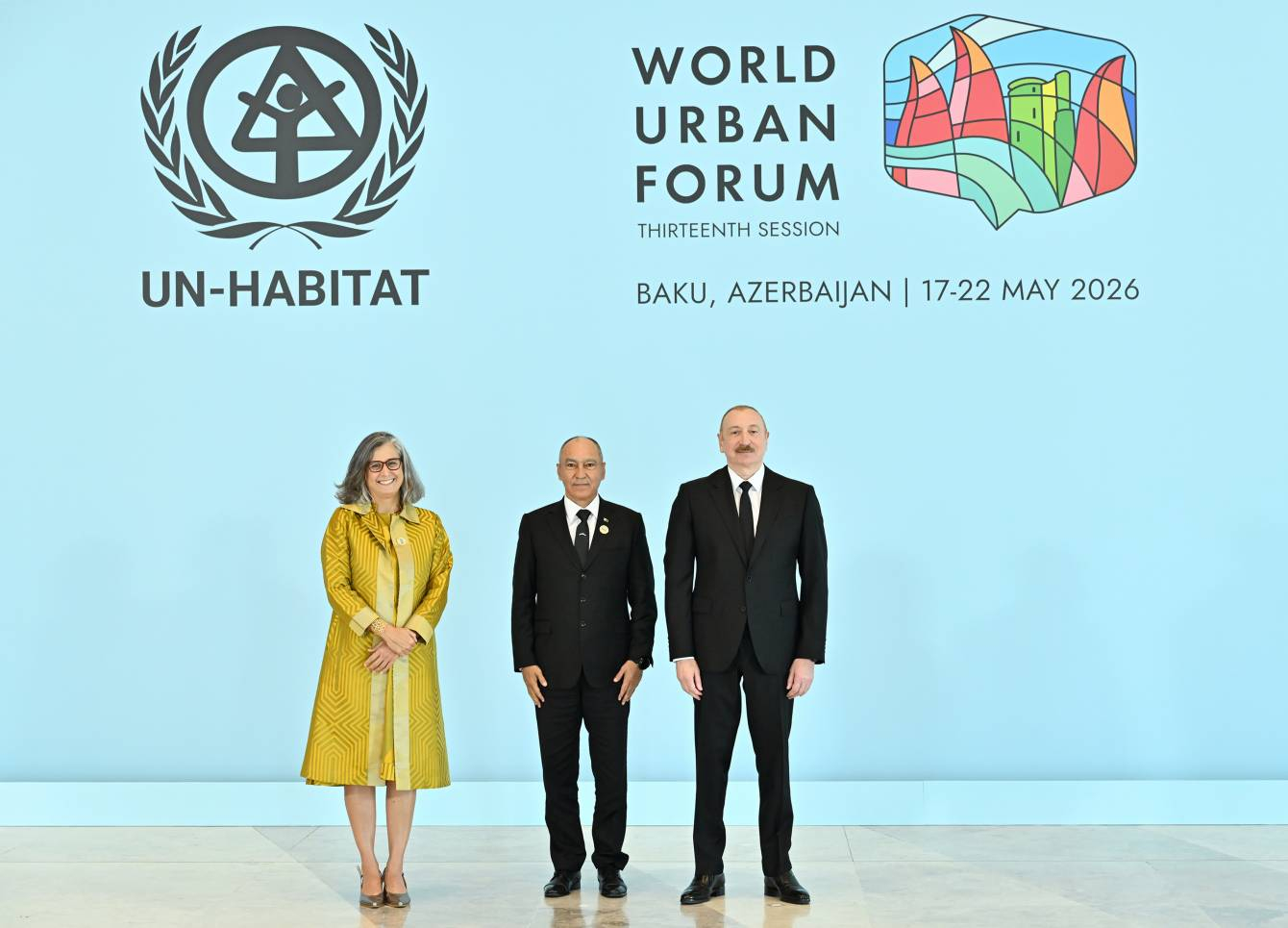 Bakıda Ümumdünya Şəhərsalma Forumunun 13-cü Sessiyasının açılış mərasimi keçirilir