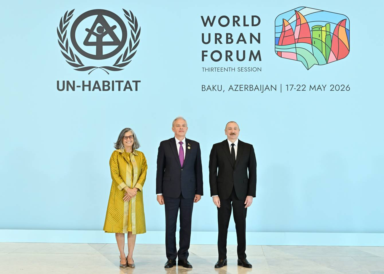 Bakıda Ümumdünya Şəhərsalma Forumunun 13-cü Sessiyasının açılış mərasimi keçirilir