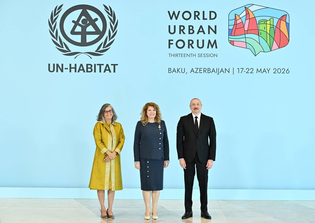Bakıda Ümumdünya Şəhərsalma Forumunun 13-cü Sessiyasının açılış mərasimi keçirilir