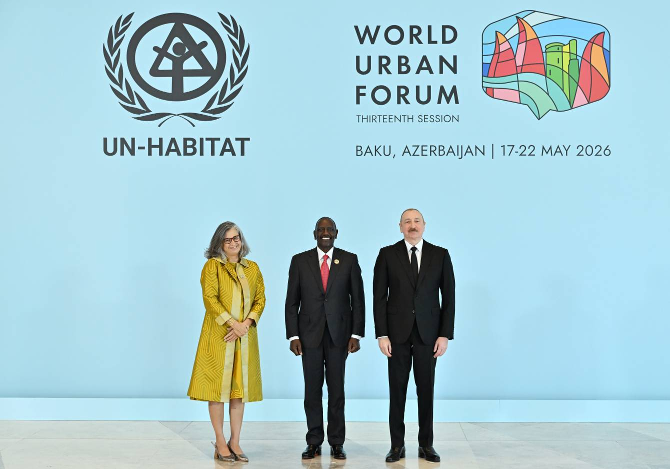 Bakıda Ümumdünya Şəhərsalma Forumunun 13-cü Sessiyasının açılış mərasimi keçirilir