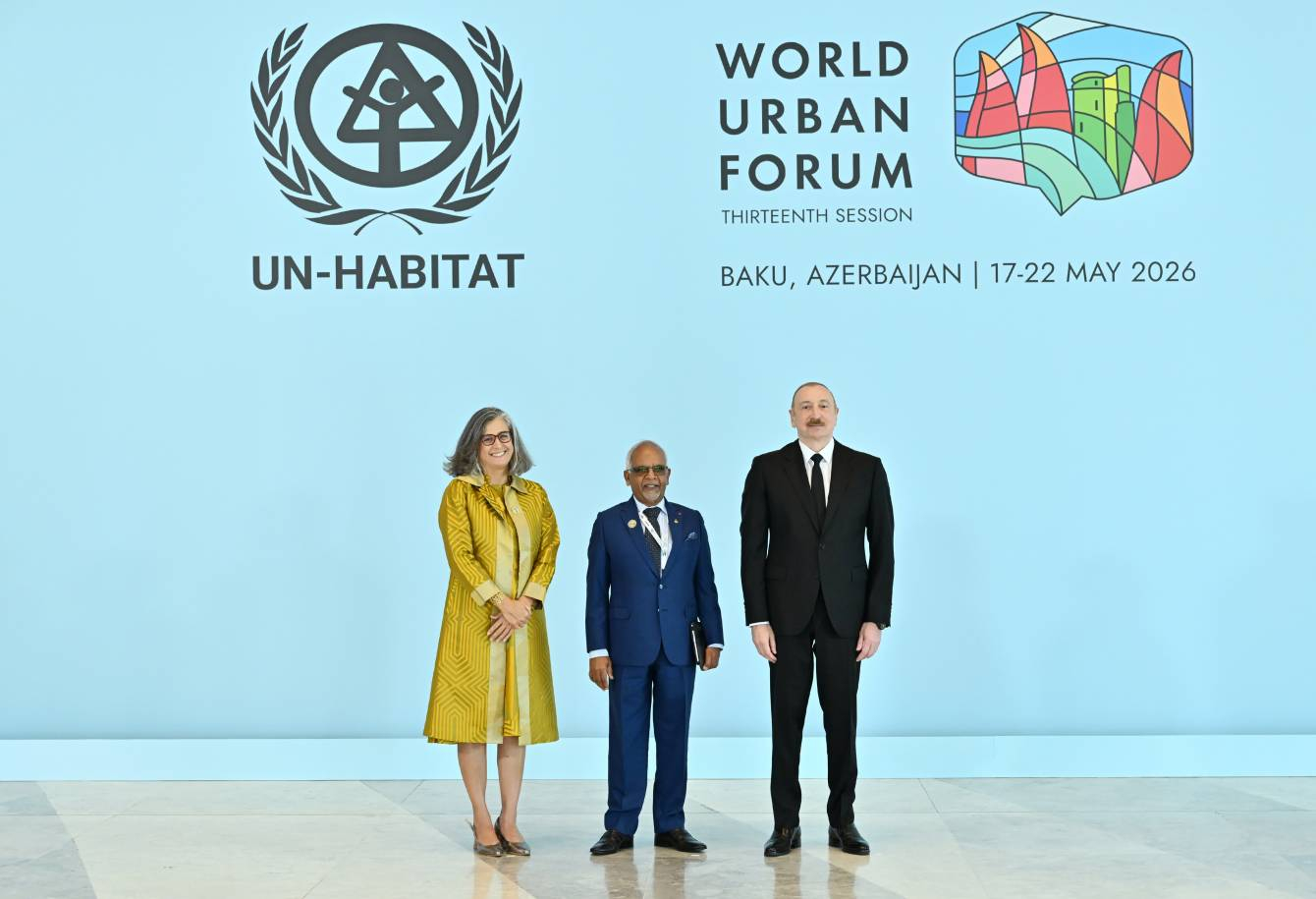 Bakıda Ümumdünya Şəhərsalma Forumunun 13-cü Sessiyasının açılış mərasimi keçirilir