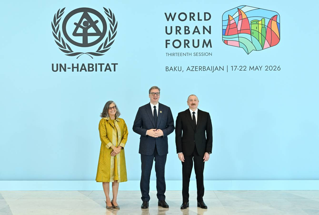 Bakıda Ümumdünya Şəhərsalma Forumunun 13-cü Sessiyasının açılış mərasimi keçirilir