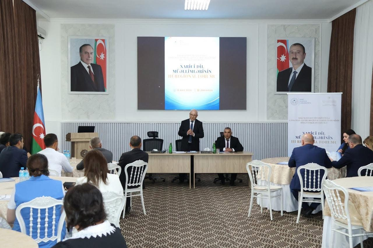 BSU Lənkəranda Xarici Dil Müəllimlərinin III Regional Forumunu keçirib