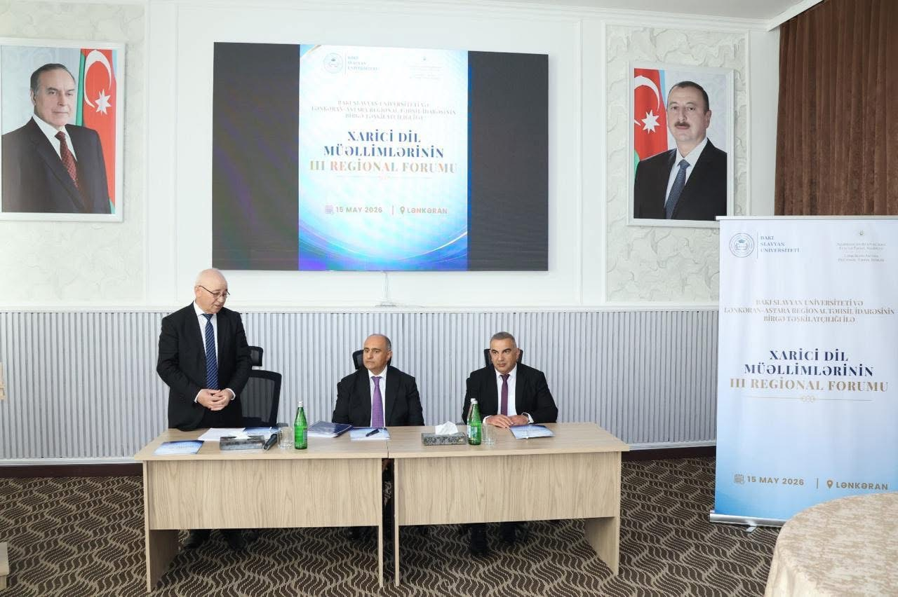 BSU Lənkəranda Xarici Dil Müəllimlərinin III Regional Forumunu keçirib