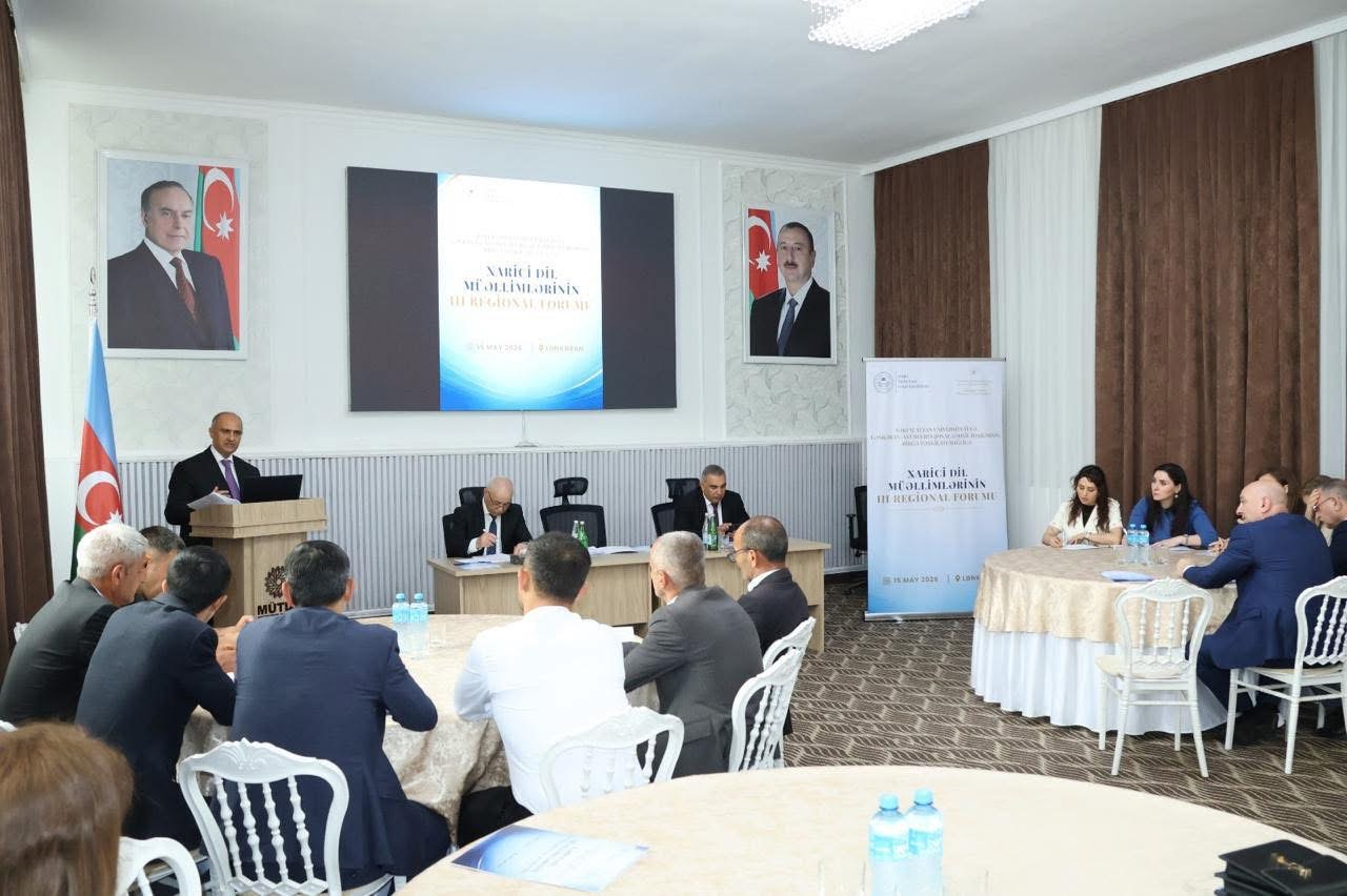 BSU Lənkəranda Xarici Dil Müəllimlərinin III Regional Forumunu keçirib