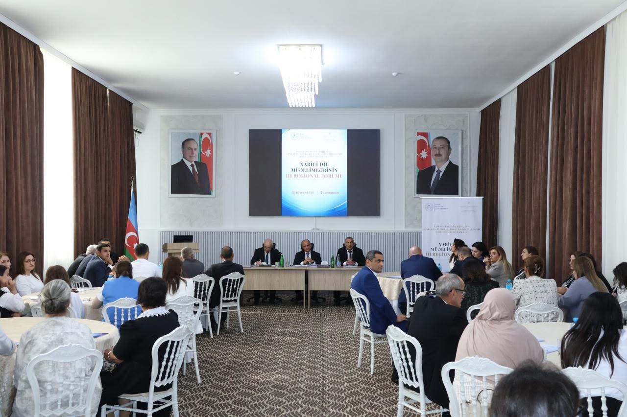 BSU Lənkəranda Xarici Dil Müəllimlərinin III Regional Forumunu keçirib