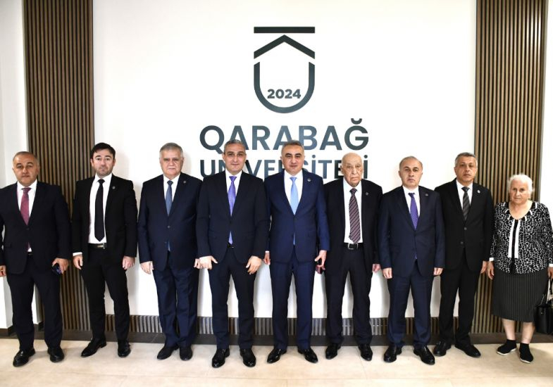 Vəkillər Kollegiyasının nümayəndə heyəti Qarabağ Universitetində olub