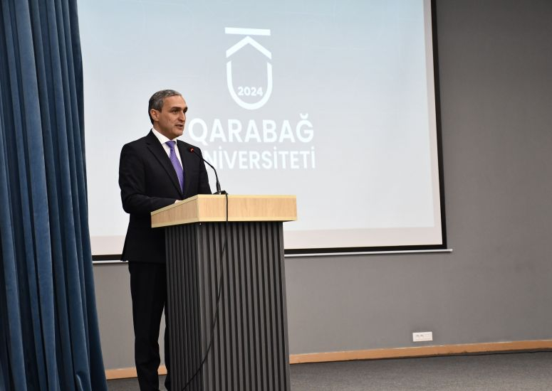 Vəkillər Kollegiyasının nümayəndə heyəti Qarabağ Universitetində olub