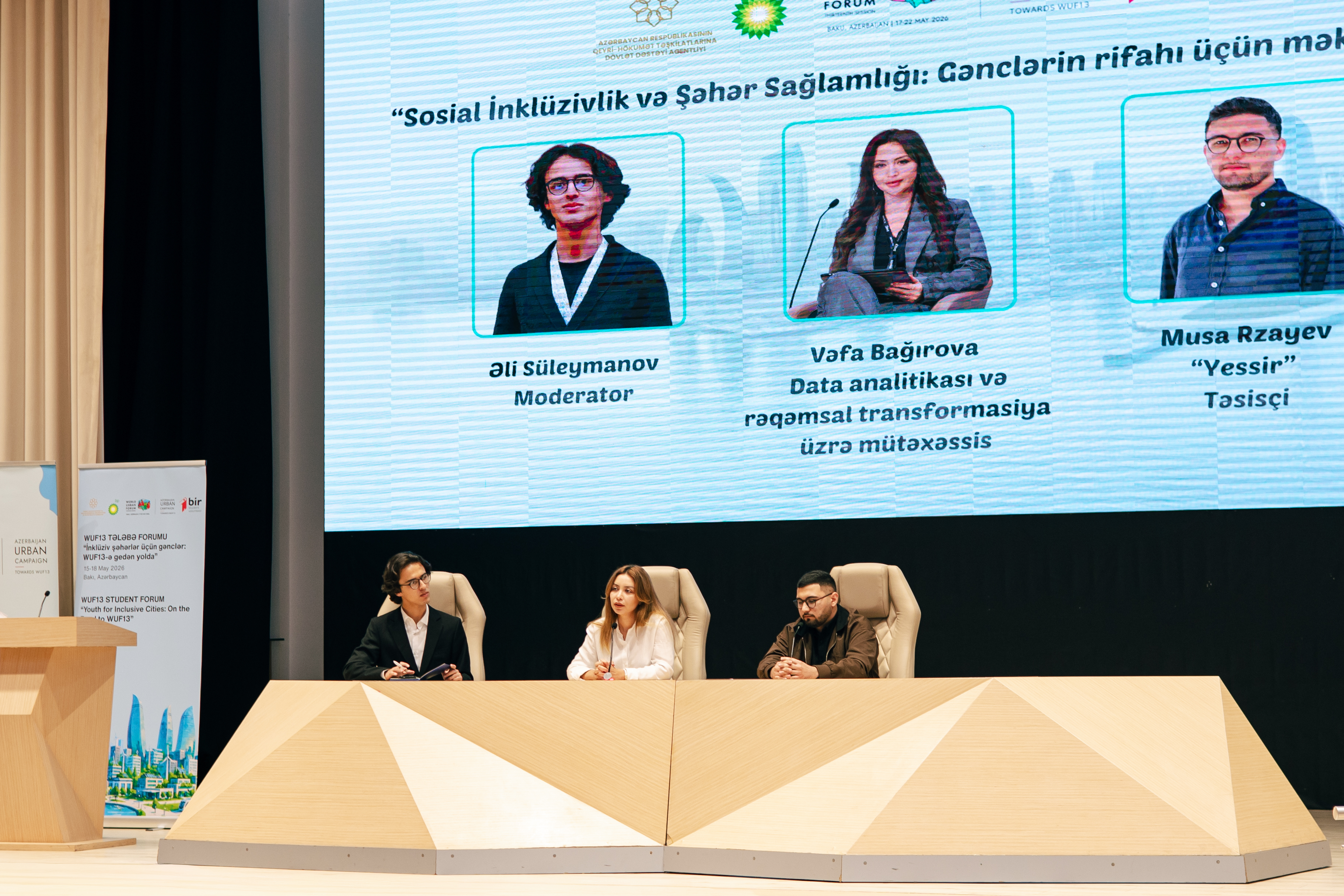 Bakıda WUF13 Tələbə Forumu keçirilib