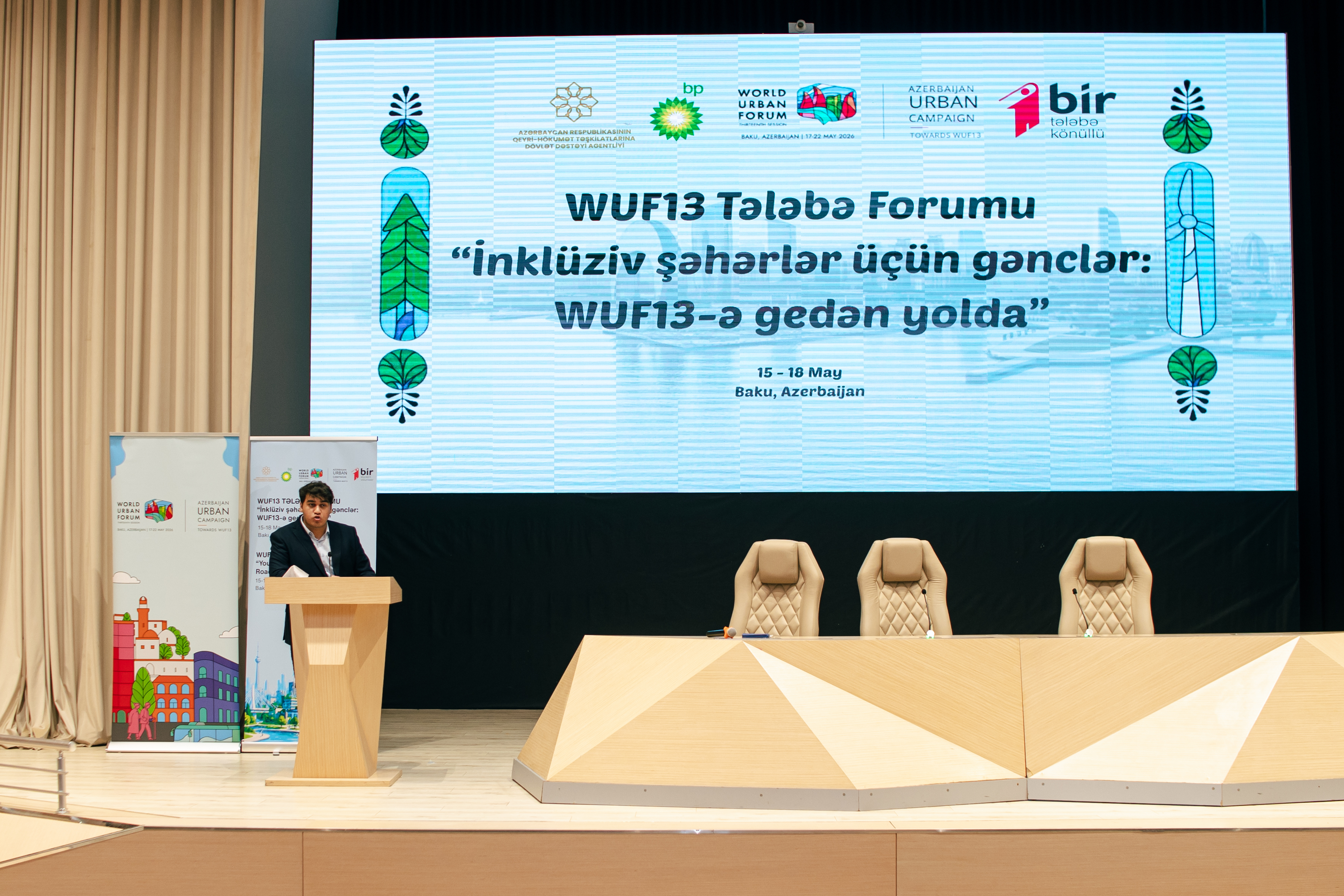 Bakıda WUF13 Tələbə Forumu keçirilib