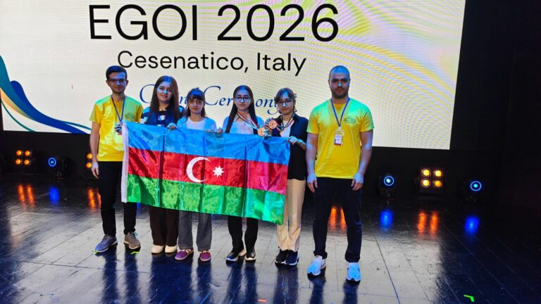 Məktəblilərimiz informatika olimpiadasında uğur qazanıblar