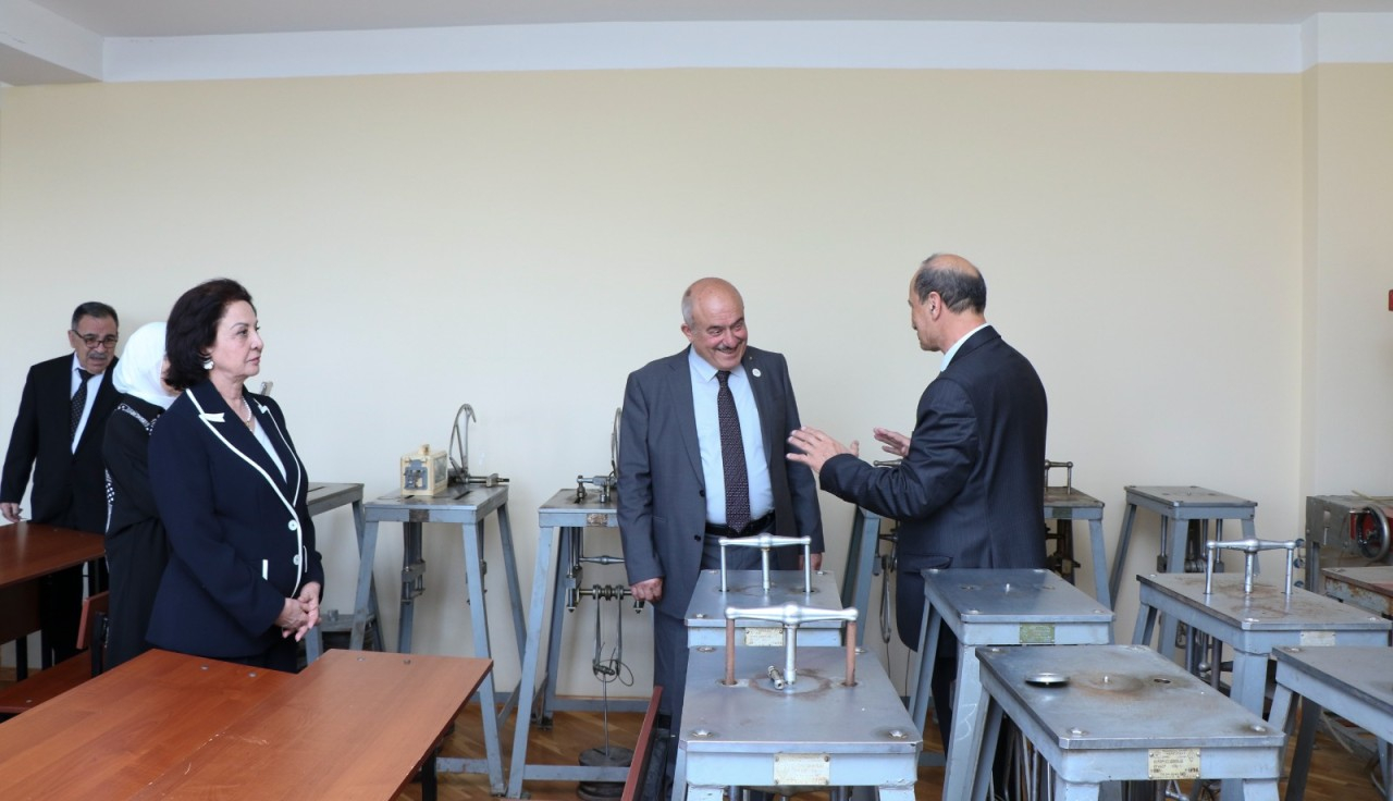 AzMİU məzunu Sami Hijjavi doğma universitetini ziyarət edib