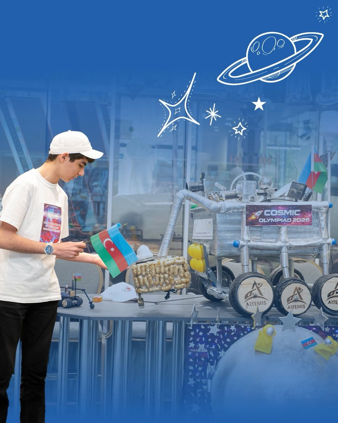 “Beynəlxalq Kosmik Olimpiada”nın beynəlxalq mərhələsi keçirilib