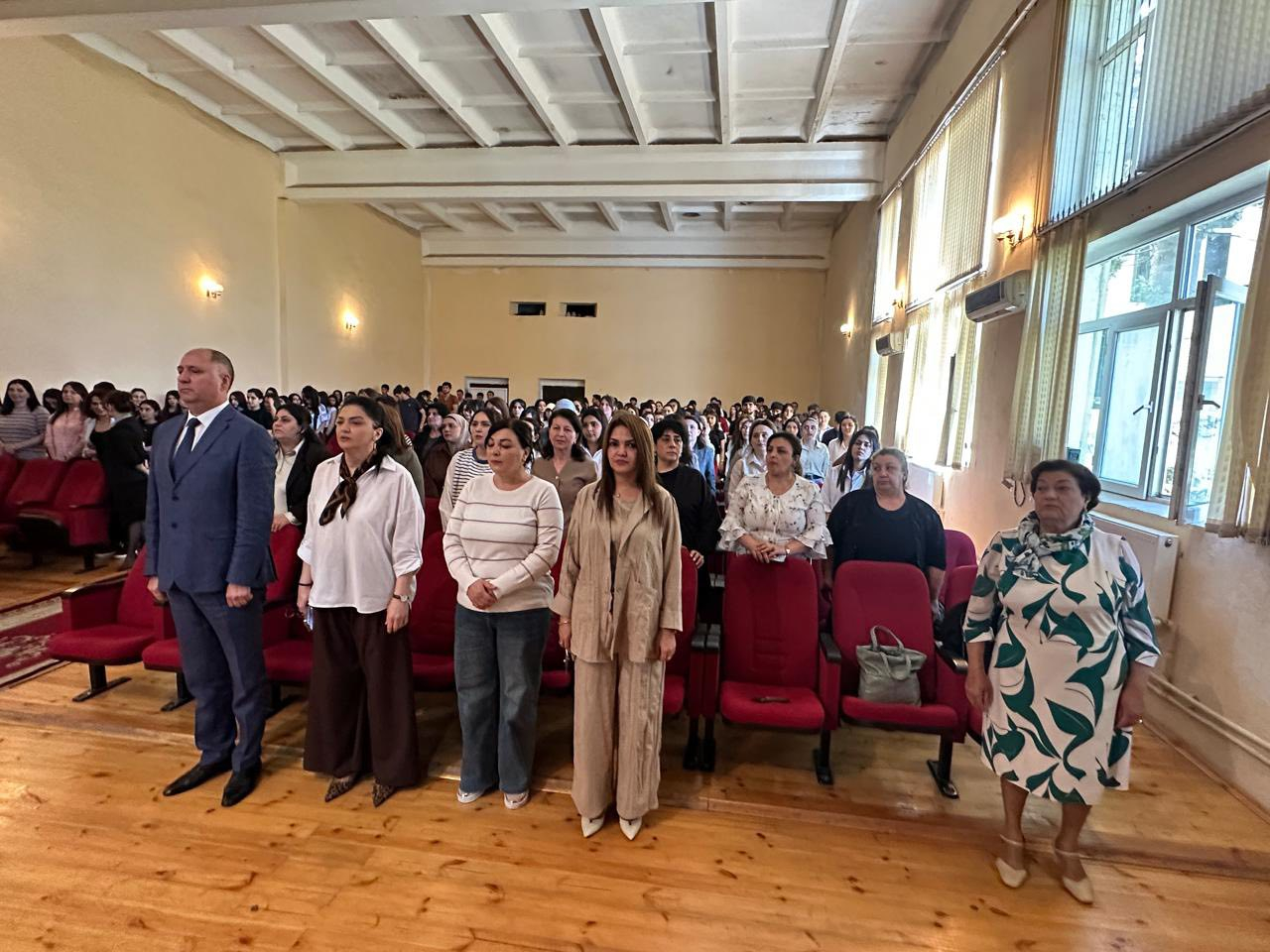 Ağdaşda Səməd Vurğunun 120 illik yubileyinə həsr olunmuş tədbir keçirilib
