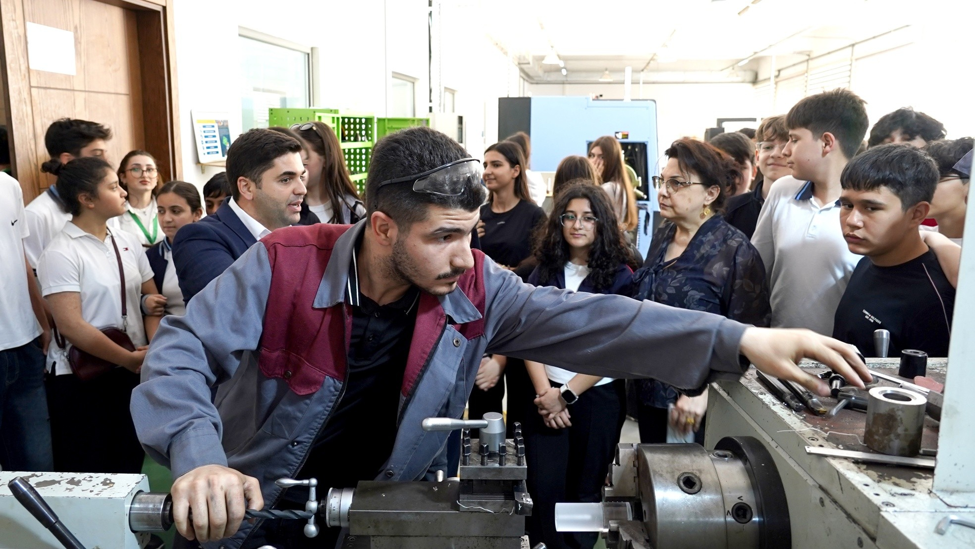 Bakı Dövlət Peşə Təhsil Mərkəzində “Açıq qapı” günü keçirilib