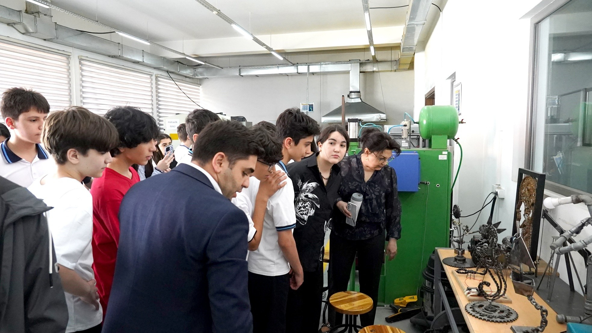 Bakı Dövlət Peşə Təhsil Mərkəzində “Açıq qapı” günü keçirilib