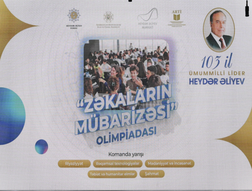 “Zəkaların mübarizəsi II” olimpiadasının final mərhələsi keçirilib