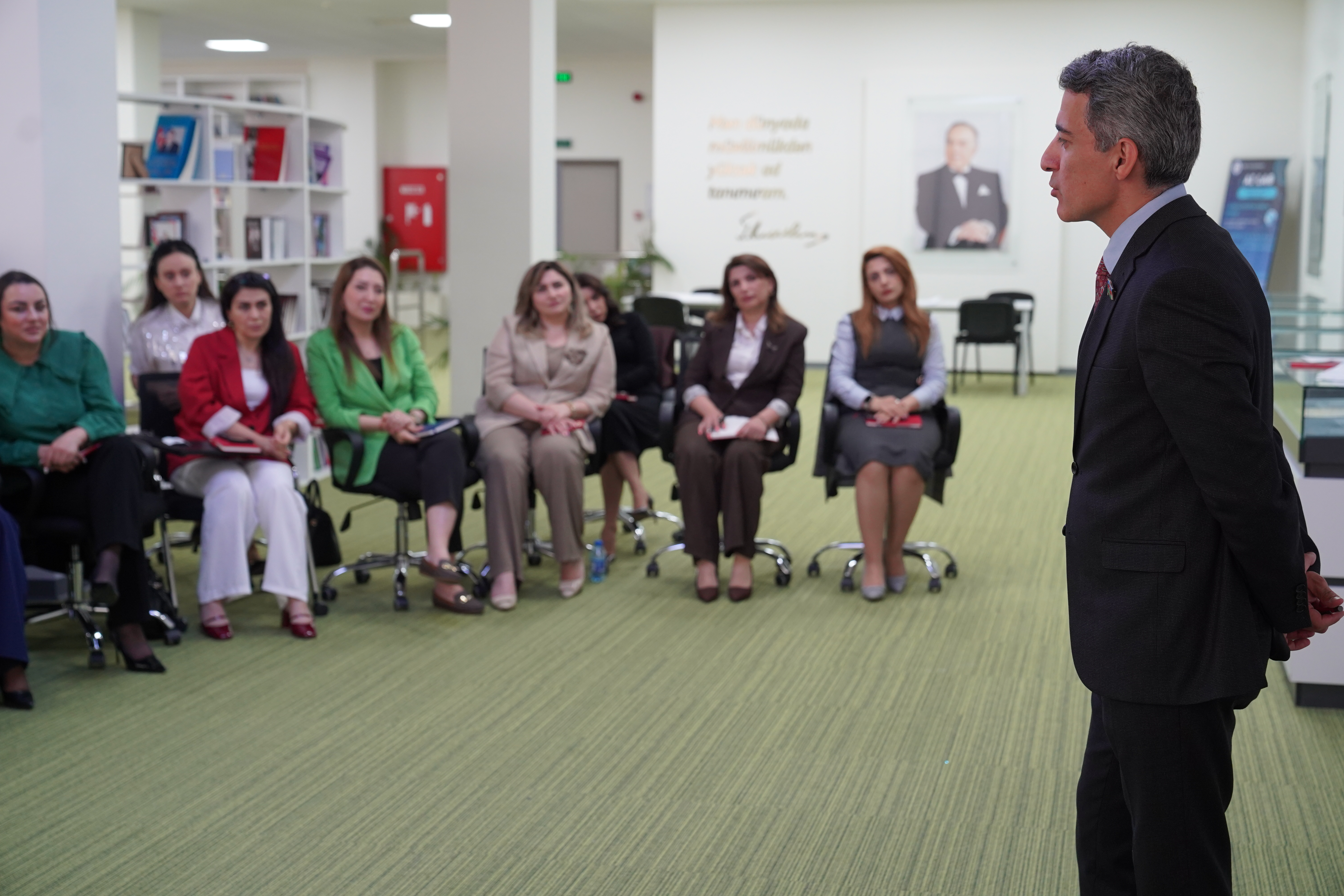 ADA Universitetinin prorektoru təhsil liderləri üçün ustad dərsi keçib