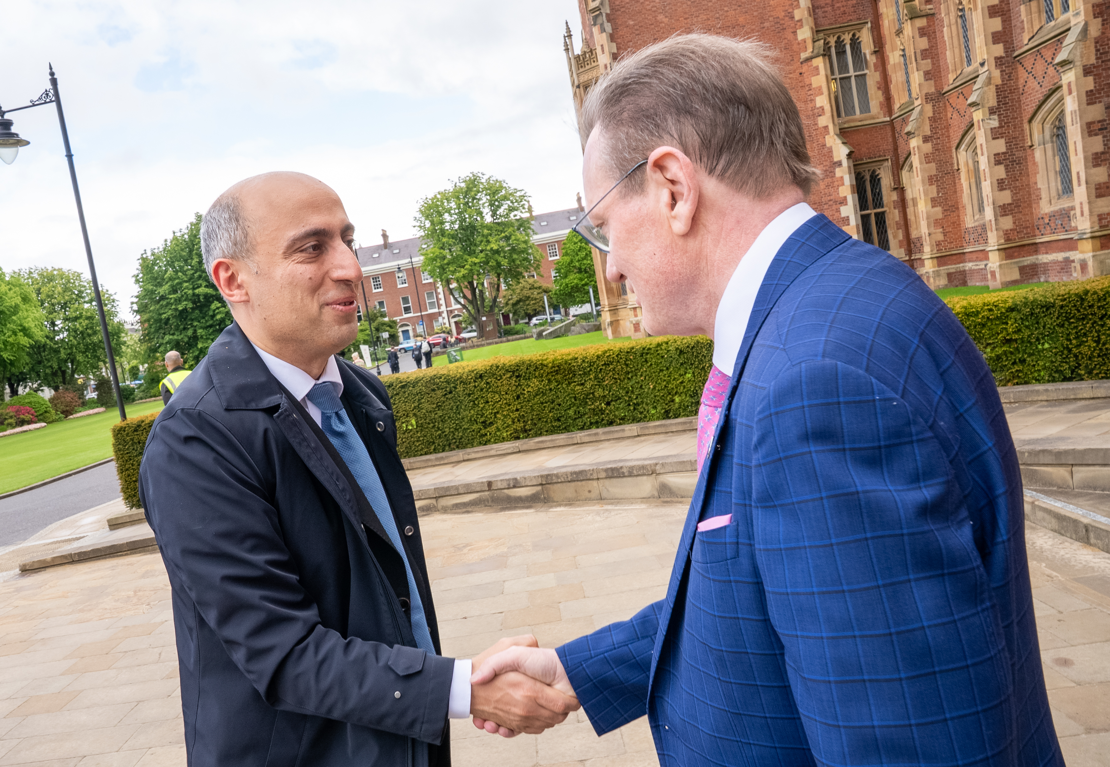 Emin Əmrullayev Şimali İrlandiyanın Belfast Kraliça Universitetində olub