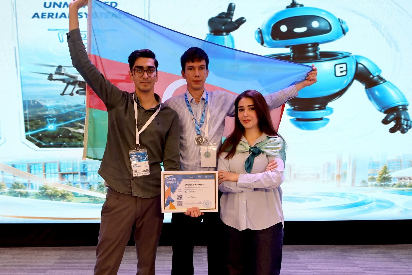 "WorldSkills Azerbaijan" beynəlxalq çempionatda II yeri qazanıb