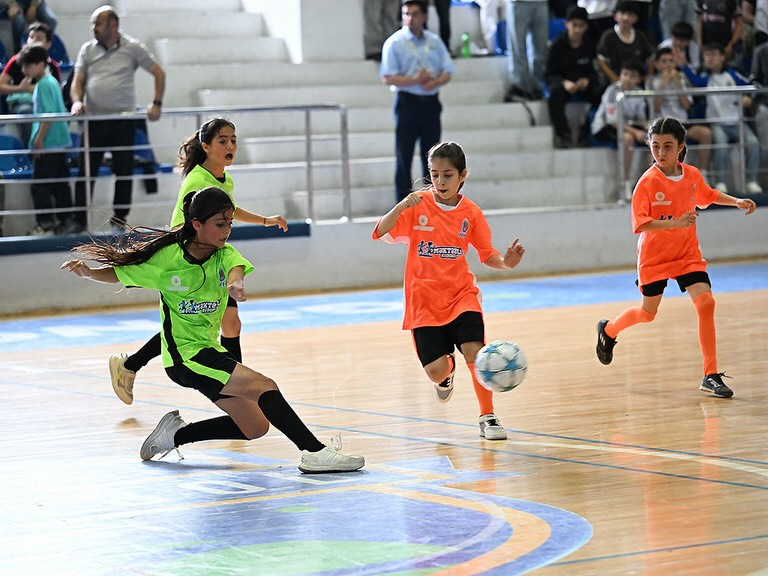 “Məktəbli Kuboku” turnirinin final mərhələsi keçirilib