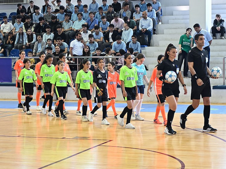 “Məktəbli Kuboku” turnirinin final mərhələsi keçirilib