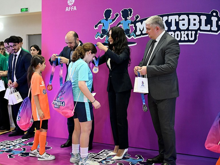 “Məktəbli Kuboku” turnirinin final mərhələsi keçirilib