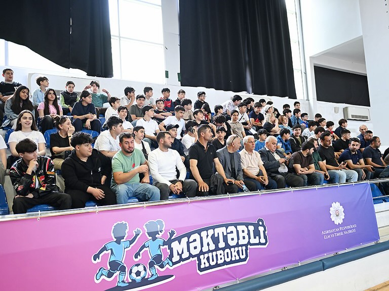 “Məktəbli Kuboku” turnirinin final mərhələsi keçirilib