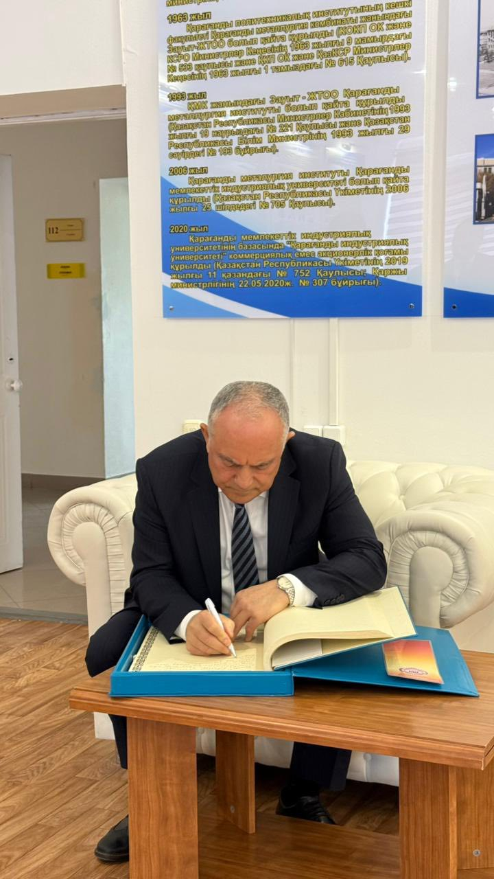 AzTU-nun nümayəndə heyəti Qazaxıstanın bəzi universitetlərində olub