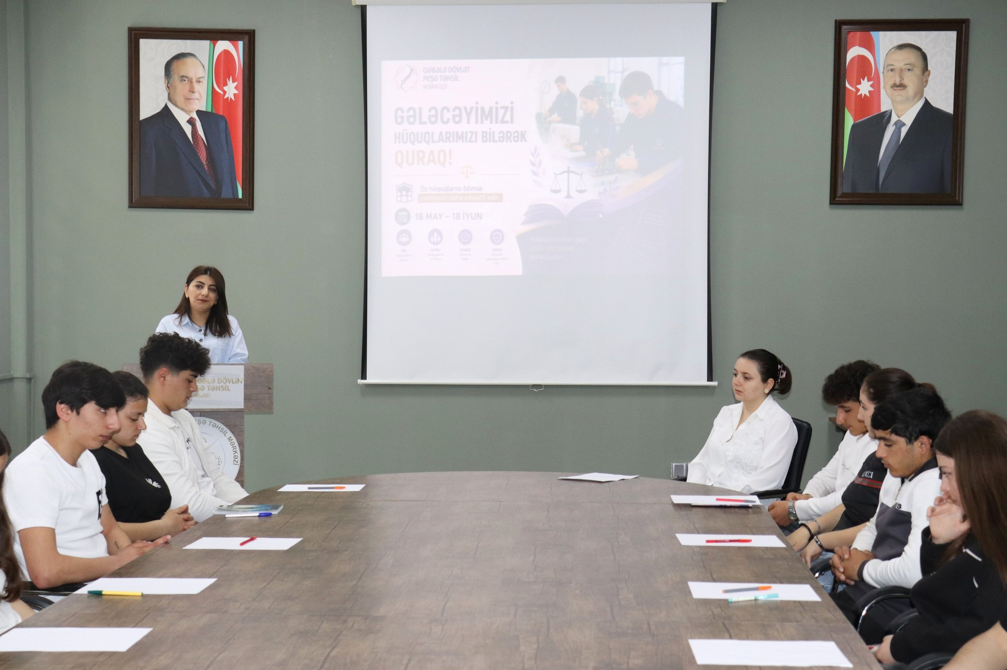Qəbələdə gənclərin hüquqi maarifləndirilməsi mövzusunda tədbir keçirilib
