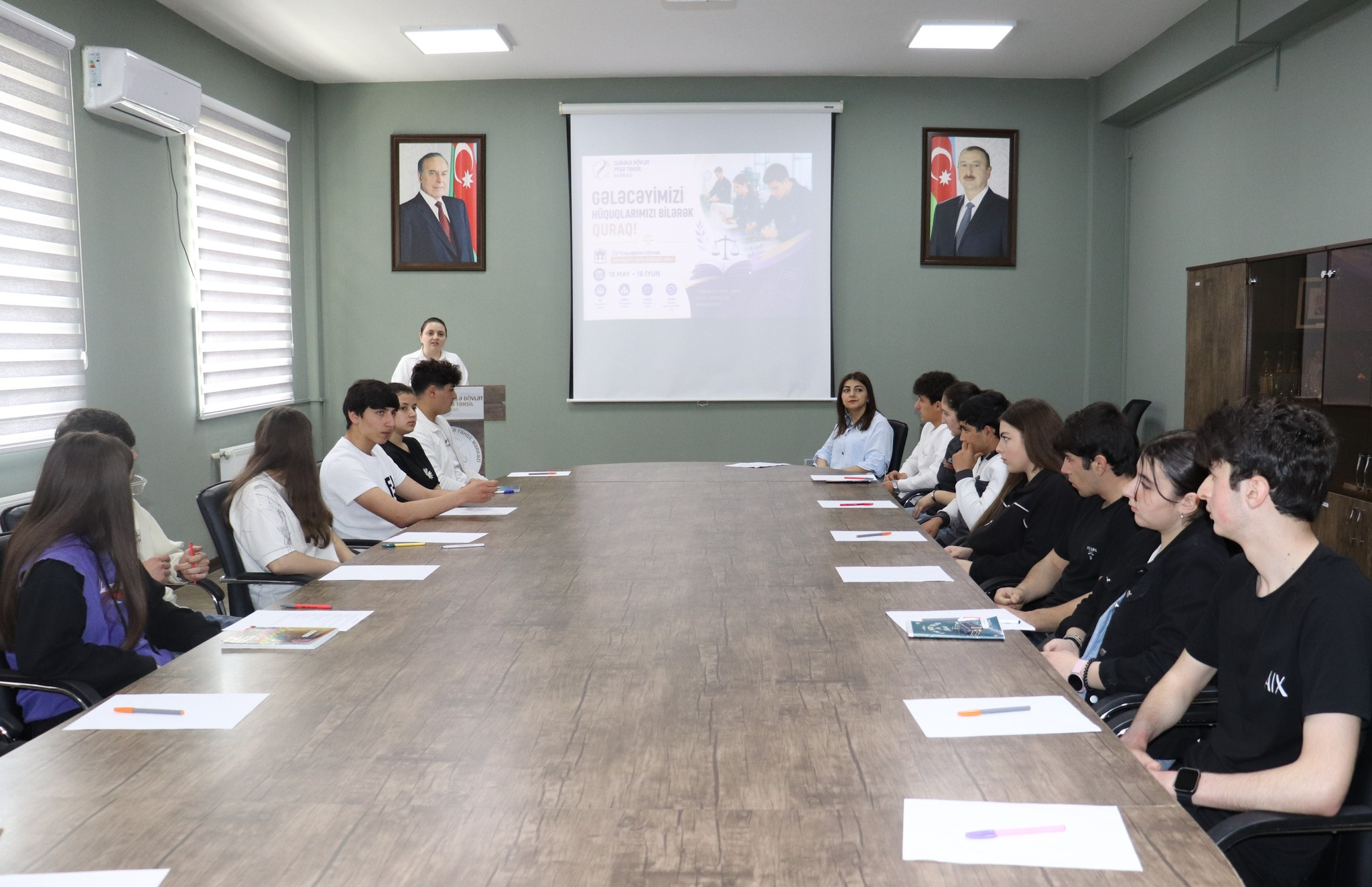 Qəbələdə gənclərin hüquqi maarifləndirilməsi mövzusunda tədbir keçirilib