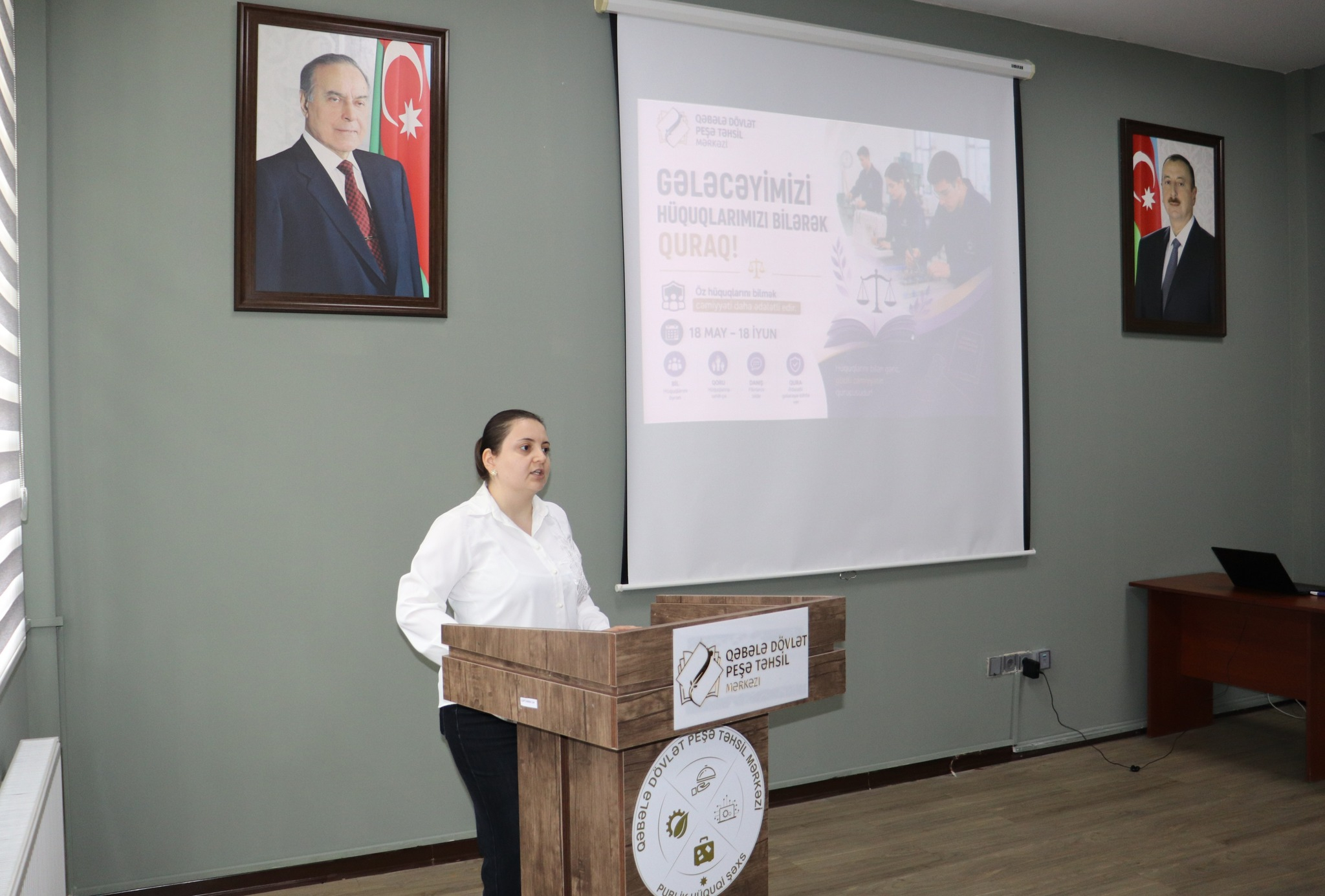 Qəbələdə gənclərin hüquqi maarifləndirilməsi mövzusunda tədbir keçirilib