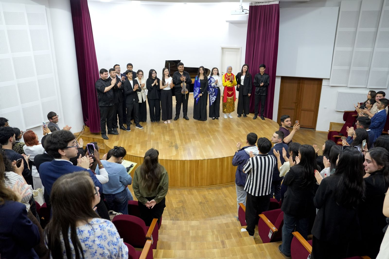 Qarabağ Universitetində mədəniyyət gecəsi keçirilib