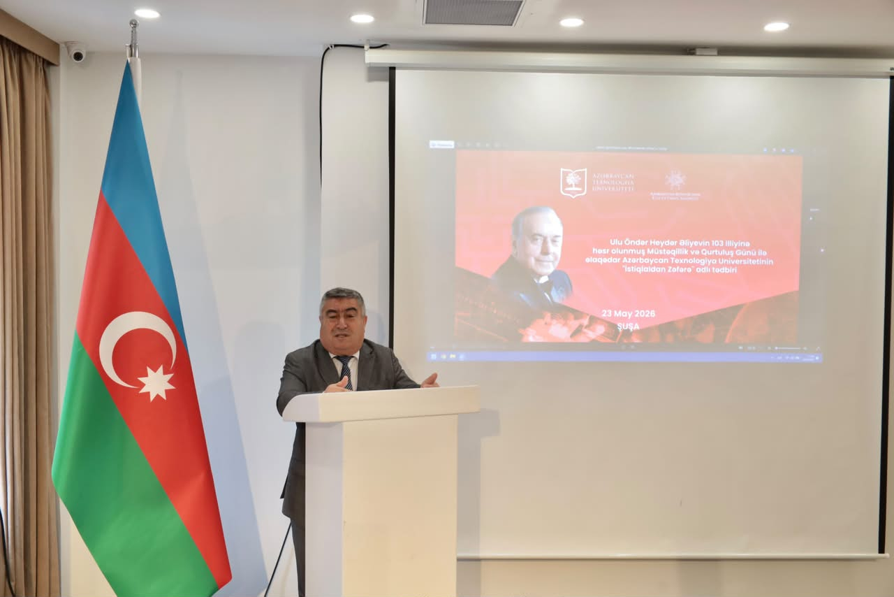 ATU Şuşada “İstiqlaldan Zəfərə” adlı tədbir keçirib