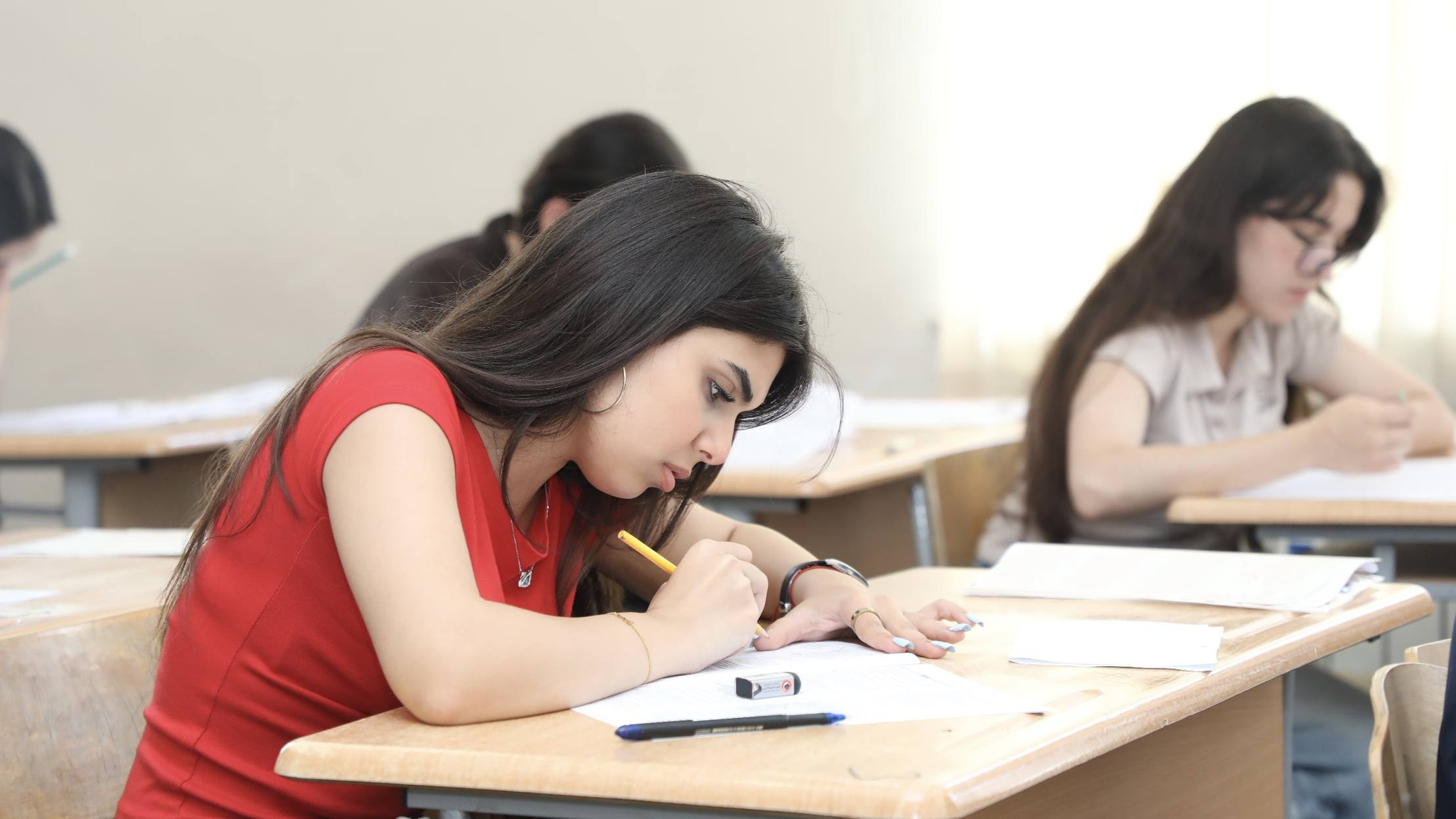 Azərbaycan dili imtahanında iştirak üçün qeydiyyat başa çatır