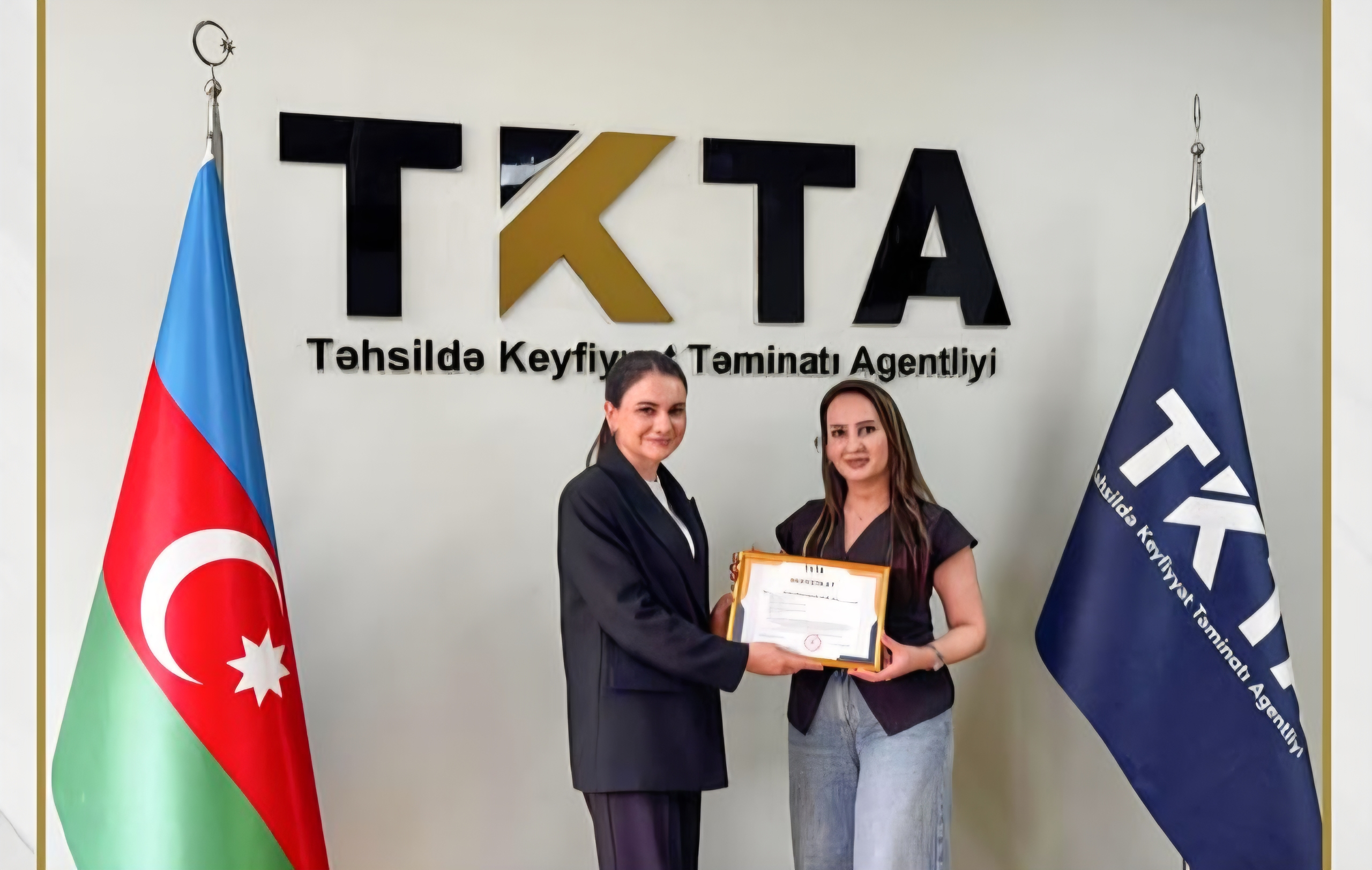 TKTA qiymətləndirmədən uğurla keçən 13 nəfərə peşə sənədi təqdim edib