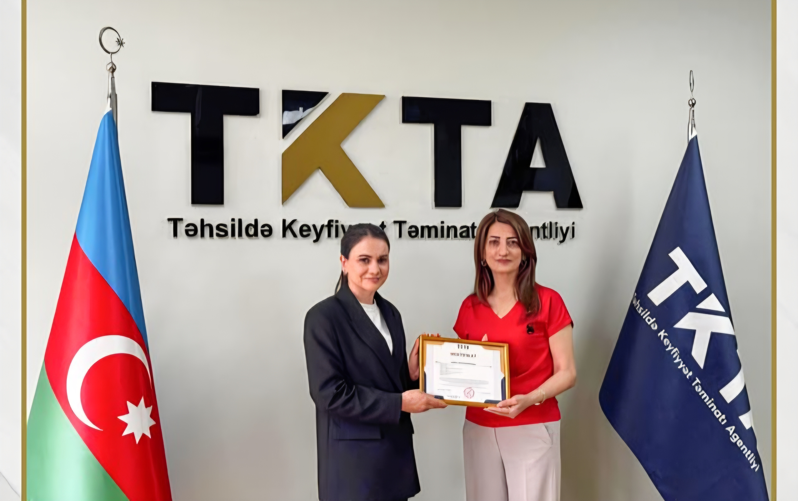 TKTA qiymətləndirmədən uğurla keçən 13 nəfərə peşə sənədi təqdim edib