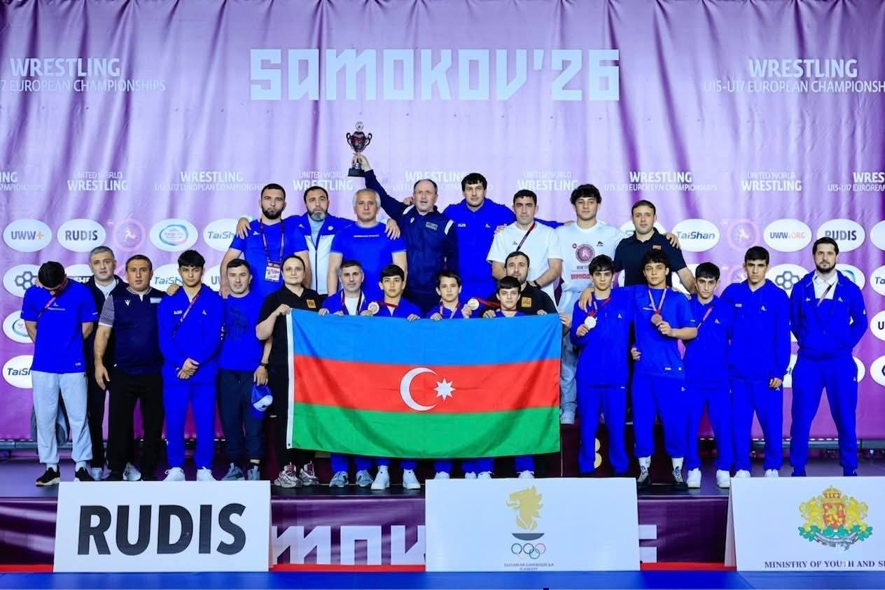 Yeniyetmələrimiz Avropa çempionatında 5 medal qazandılar